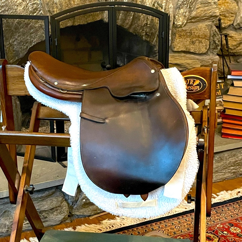 Vintage Hermes Steinkraus close contact jumping saddle